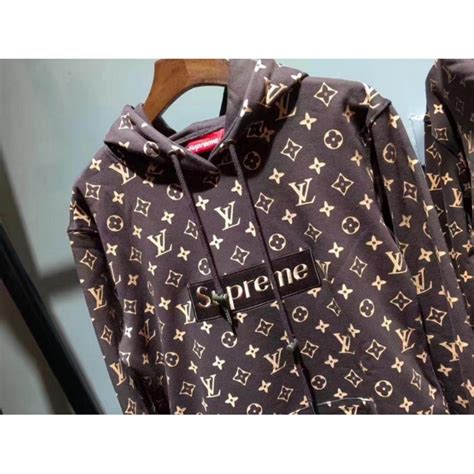 supreme lv hoodie price.